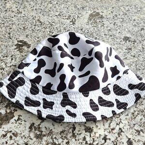 Cow Print Bucket Hat